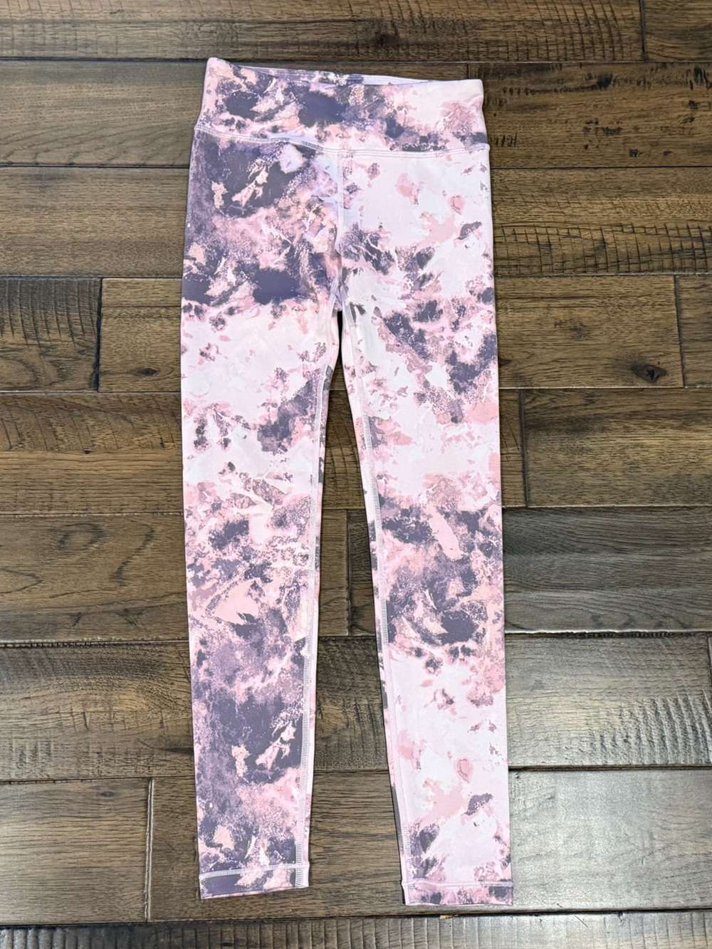 Athleta Girl High Rise Printed Chit Chat Tight Leggings, Sz 12